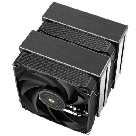 Mars Gaming MCPU-XU9 Disipador CPU Doble Torre 12cm Ventilador PWM 400W TDP Refrigeración